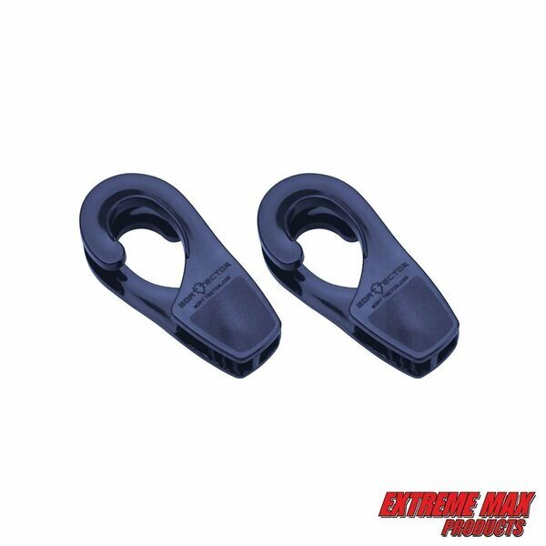 Extreme Max 3005.5029 BoatTector Boat Rail Fender Hangers, Value 2-Pack - 1